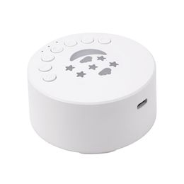 Baby Monitor Camera Sleep Machine Desktop White Noise Sound for Sleeping 18 Soothing Sounds 153060min Timer Colorful Night Light 230701