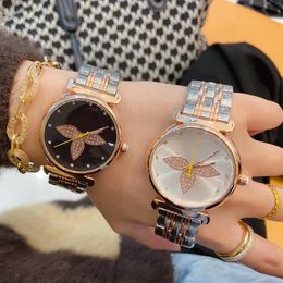 NY LA GM Women Watches Fashion Watches High Quality Crystal Style Steel Band Quartz Wrist Watch Montre De Luxe Gifts DBG MLB