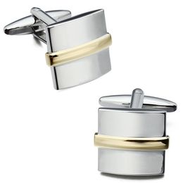 Cuff Links HAWSON Metal Cufflinks Classic Cooper Mens Cuff links with Solid Plastic Box 230701