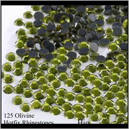 Sewing Notions Tools Apparel Ss6 Ss10 Ss16 Ss20 Ss30 Olivine Shiny Glass Flatback Fix Rhinestones For Wedding Dress Access259N