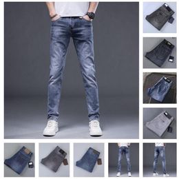 Mens Jeans Ripped Designer Bags More Fashion overalls dungarees jean s Cargo pants Office Casual Slim Stretch Motorcycle Trousers 1572