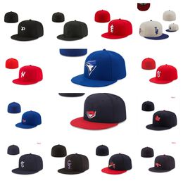 Sport Newest Fitted Hats Snapbacks Ball Designer Fit Hat Embroidery Adjustable Baseball Cotton Caps All Team Outdoor Sports Hip Hop Closed Mesh Su 2024 Hot Sale