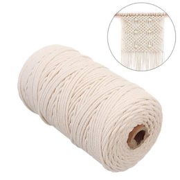 2mmx200m Macrame Cotton Cord for Wall Hanging Dream Catcher Rope Craft String DIY Handmade Home Decorative supply291s