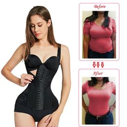 Corset underbust Waist trainer sexy bustier corset top plus size women Corselet slimming tummy shaper girdle waist cincher265p