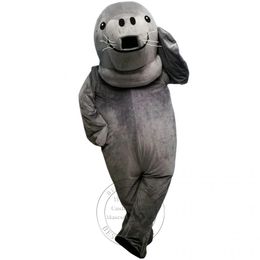 Super Cute Sea Lions Walrus Mascot Costume Fancy dress carnival Carnival performance apparel Cartoon costumes