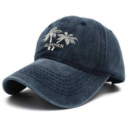 2023 New Style Women's High-end Embroidery, Washed Baseball Cap, Men's Versatile Cap