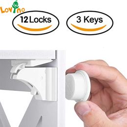 s Slings Backpacks Magnetic Child Lock Children Protection Baby Safety Drawer Cabinet Door Limiter Security Locks bfdzg 230701