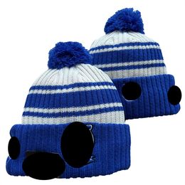 Detroit''lions'''bobble Hats Capsball Ball Caps 2023-24 مصمم أزياء دلو قبعة مكتنزة فوكس بوم قبعة عيد الميلاد