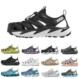 Hoka One One Hopara Designer Sandals Hokas Slippers Slides Triple Black White Oxford Tan Orange Blue Pantoufle Hiking Sandal Slipper Slide