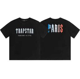 Designer Fashion Clothing Tshirt Tees Trapstar Paris Limited Letter Printed Short Sleeve Street Loose Cotton Casual Mens Womens Top Summer Luxury Str Casual style