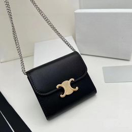 Fashion womens Designer wallet classic celiene bag Triomphes Bags Celiene portable card holder Wallete versatile coin pouch purse 636