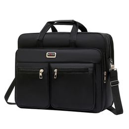 Briefcases 1516 inch Laptop Bags Briefcase Business for Men Big Plus Large Capacity Computer Shoulder Bag Work Man Handbag 230701