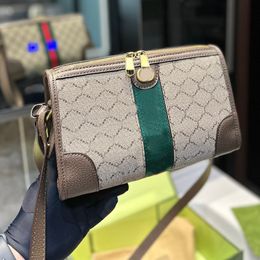 Messenger Bag Designer Brand Bag Cross Body Totes 2023 Luxury Handbag Fashion Shoulder High Quality Bag Women Letter Purse Phone Wallet Metallic Canvas