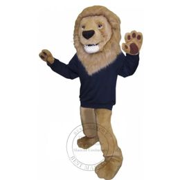 High Quality Lion Mascot Costume Plush costume Fancy dress carnival Full Body Props Outfit