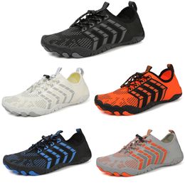 2023 Anti-slip wear resistant beach casual shoes men black Grey blue white orange trainers outdoor for all terrains