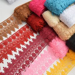 15yards Venise Lace trim wedding DIY crafted sewing for dress sew on 8cm 11color for choose234O