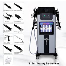 Multifunctional Facial cleansing Synthesiser oxygen infusion introduction Ultrasonic introductionRF instrument Spa whitening and wrinkle risk Beauty salon