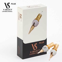 Tattoo Needles EZ V Select Tattoo Cartridge Needle Plus Round Liner RL for Rotary Pen Machines Finger Comfort Less Vibrations 16 PcsBox 230701