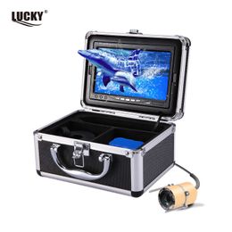 Fish Finder LUCKYLAKER Video Fish Finder 7 Inch LCD Monitor Camera Kit For Winter Underwater Ice Fishing Manual Backlight Boy/Men's Gift HKD230703