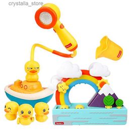 Baby Bath Toys Spray Water Game Electric Duck Elephant Water Toys Spray Toys for Kids Outside Pool Bathtub Toys Sprinkler Gift L230518