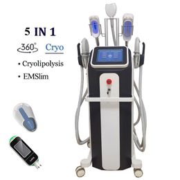 Cryolipolysis emslim muscle stimulate 360 cryo freeze fat cold sculpt ems body contour hiemt machines