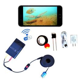 Fish Finder HD Wifi Wireless underwater camera IP67 waterproof visual fishing device For IOS Android APP Supports Video Record and Take HKD230703