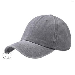 Ball Caps Hoodies Cap For Men Ladies Hat Fashion Baseball Denim Buckle Outdoor Sunscreen Sunshade Drift