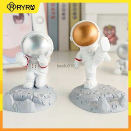 RYRA Creative Desktop Mobile Phone Holder Tablet Cell Phone Universal Stand Resin Astronauts Ornaments Bracket Accessories L230619