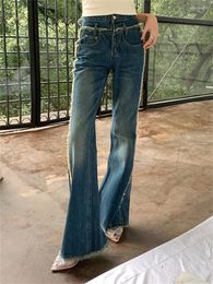 Women's Jeans PLAMTEE 2023 OL Daily Vintage Pants Flare Women Summer Fashion Chic Casual Loose Mujer Denim Office Wear Lady Slim