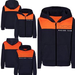 2023 Moto Team Hoodie New Motocross Racing Zipper Hoodie Jacket Motorcycle Brand Men's Hoodie Spring Autumn Outdoor Warm Jacket