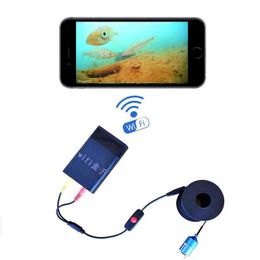 Fish Finder HD Wifi Wireless Underwater Fishing Camera Video Recording For IOS Android APP Supports Video Waterproof Visual Fishing Device HKD230703