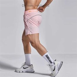 Men's Shorts Summer sports training fast dry breathable men shorts outdoor running exercise breathable fitness male shorts tight waist shorts Z230703