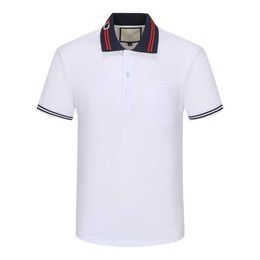 Mens Stylist Polo Shirts Luxury Italy Casual Tops Tshirt High Street Fashion Designer Polos Summer Slim Fit Cotton t Shirt4f9i