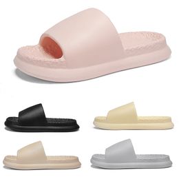 Designer Sandals Beach shoes slipper Flat base women Pink Grey Beige Black womens Waterproof Shoes
