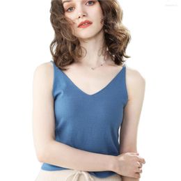 Sweaters Women's Sweaters Soft Vneck And Pullovers For Women Cashmere Warm Sleeveless Tank Tops Summer Blouse Vest Female Brand Jumper