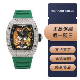 Richarmill Watches Automatic Mechanical Wristwatches Swiss Watch RM5001 Dragon Tiger Tourbillon Limited Edition Mens Fashion Leisure Sports Watch V WN GKOH JGD