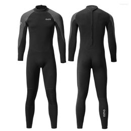 Women's Swimwear 2023 Men's 1.5MM Neoprene Wetsuit One Piece Long Sleeve Sun Protection Warm Water Sports Swimming Snorkelling Surfing