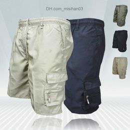 Men's Shorts Men's Shorts Men Breathable Cargo Shorts Multi-pockets Shorts Men Loose Work Short Pants Male Casual Summer Outdoor Beach Short Overalls Z230703