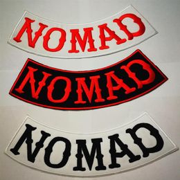 Hells Nomad patches of jacket vest biker badges motorcycle outlaws patches applique sticker patches badges for biker rider MC Cloh274E