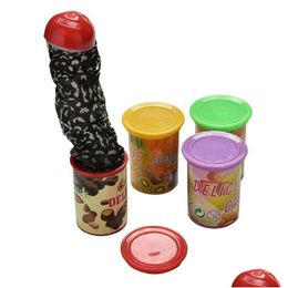 Funny Toys Novelty April Fools Day Gift Boy Toy Manmade Candy Jar Trick Kids Joke Gag Prank Drop Delivery Gifts Dh90W