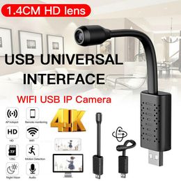 Stickers 4k Mini Usb Ip Camera Wireless Smart Wifi Security Camera Hd 1080p Camera with Night Vision Motion Detection Support 64gb Phone