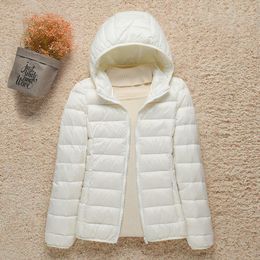 skirt Down Jacket Women Coat Autumn Winter 2022 Spring Jackets for Warm Quilted Parka Ladies and Light 2021 Female Ultralight Hooded