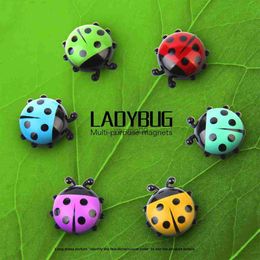 Ladybug Message Board Post-It Note Creative Photo Sticker Home Decor Fridge Magnet Refrigerator Decoration Gift For Kitchen L230626