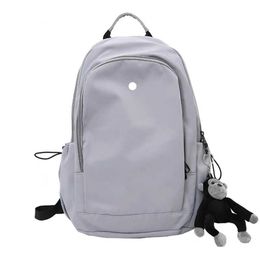 Lu Women Yoga Outdoor Bags Backpack Brand Casual Gym Teenager Student Schoolbag Knapsack 4 Colours