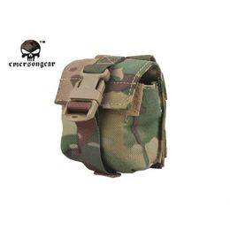 Suits Emerson Tactical Lbt Style Single Modular Frag Grenade Pouch Molle Airsoft Military Hunting Combat Gear