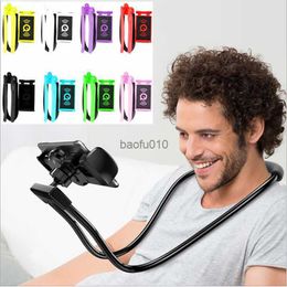 Universal Neck Hanging Bracket Lazy Cellphone Mount 360 Degree Flexible Hands Free Phone Cell Phone Holder Mount Accessories