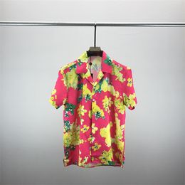 #6Famous Luxury Designer Mens Casual Shirts Fashion Business Social Cocktail Shirts Burrerys Mens Brand Spring Summer Checker Shirts Disponíveis em Várias Cores 34