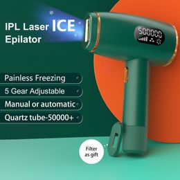 Epilator 499999 Flashes IPL Laser Epilator Trimmer Professional Permanent Painless Ice Cold IPL Hair Removal Beauty Device for Women 230701
