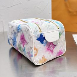 Wallets 2 In 1 Chameleon Graffiti Bags Classic Print Women Toiletry Dopp Kit Pouch Handbag Luxurys Designers Shouder Crossbody Bag M Dho3W