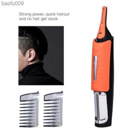 6 in 1 Hair Trimmer Multi-function with LED Shaver Portable Shaving Razor Care Men Beard Trimmer Machine Razor L230520